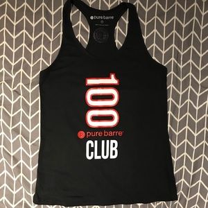 Pure Barre “100 Club” Tank Top Sz M